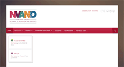 Desktop Screenshot of northernvirginiadietitians.org